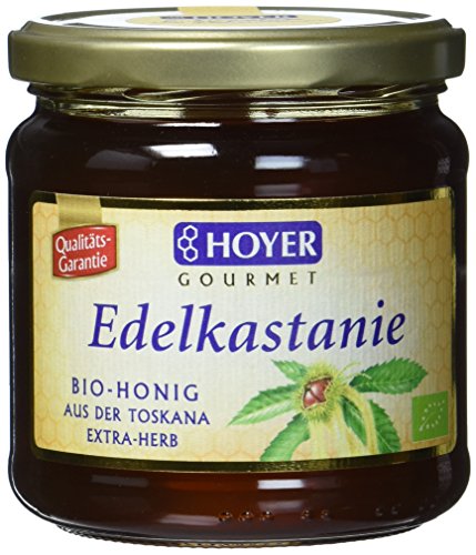 Hoyer Bio Edelkastanienhonig, 2er Pack (2 x 500 g) von Hoyer