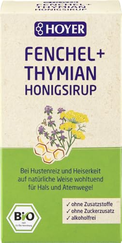 Hoyer Bio Fenchel Thymian Honigsirup (2 x 250 gr) von Hoyer