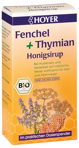Hoyer Bio Fenchel Thymian Honigsirup (2 x 250 gr) von Hoyer