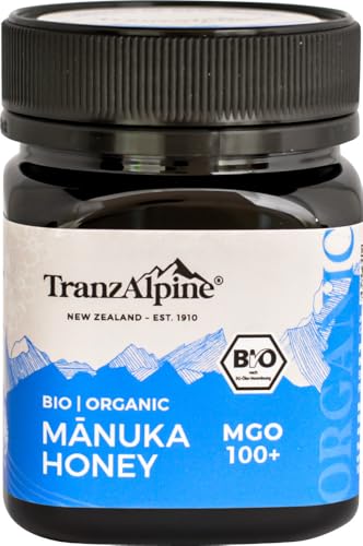TranzAlpine Bio Manukahonig MGO 100+ 6 x 250 gr von Hoyer