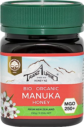 TranzAlpine Bio Manukahonig MGO 250+ 2 x 250 gr von Hoyer