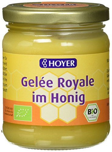 Hoyer Gelée Royale im Honig Bio Produkt, 2er Pack (2 x 250 g) von Hoyer
