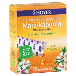 Manukahonig-Liquid-Sticks MGO 150+ von HOYER