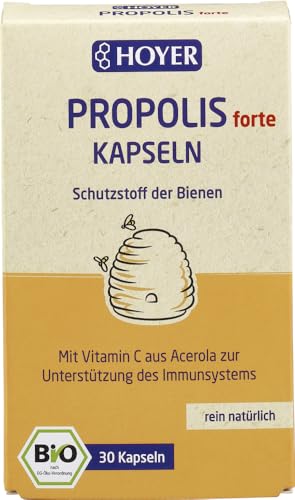 Propolis forte Kapseln BIO 12 x 11.30 gr von Hoyer