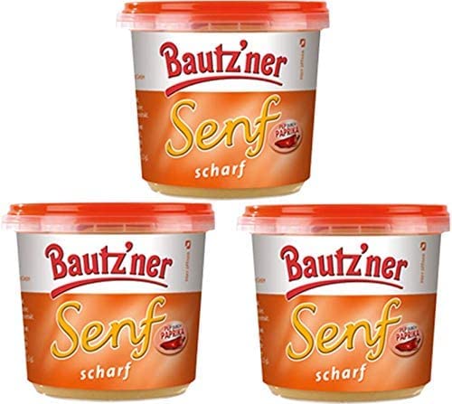 Bautzner Senf 3 X 200 ml Feinschmecker Senf scharf Bautzner Senf 3 X 200 ml Feinschmecker Senf scharf von Hoyo Technology GmbH