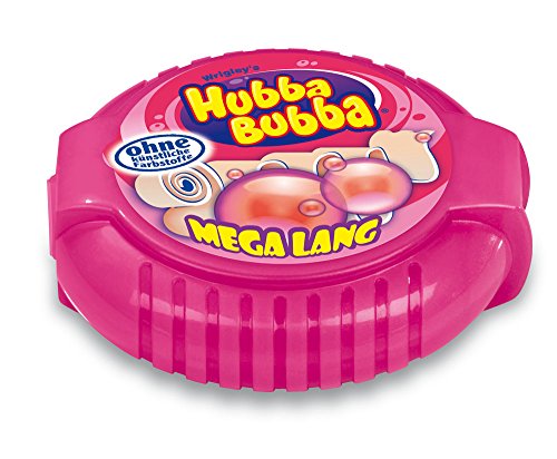 Hubba Bubba Bubble Tape Fancy Fruit, 56 g von Hubba Bubba
