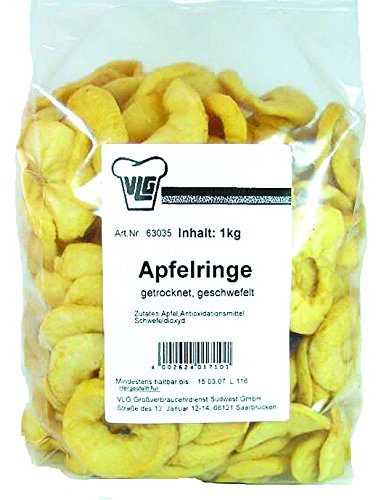 Apfelringe, 1er Pack (1 x 1000 g) von Huber-Kölle