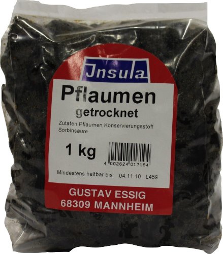 Pflaumenetrocknet, 1er Pack (1 x 1000 g) von Huber-Kölle