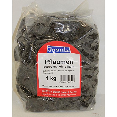 Pflaumenetrocknet, 1er Pack (1 x 1000 g) von Huber-Kölle