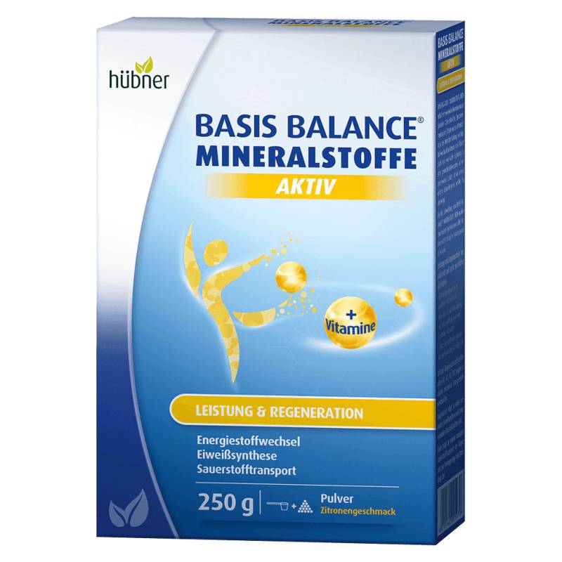 BASIS BALANCE® MINERALSTOFFE AKTIV von Hübner