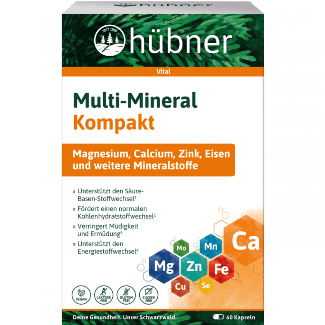 Multi-Mineral Kompakt Kapseln von Hübner