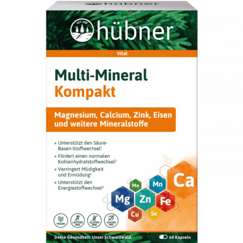 Multi-Mineral Kompakt Kapseln von Hübner