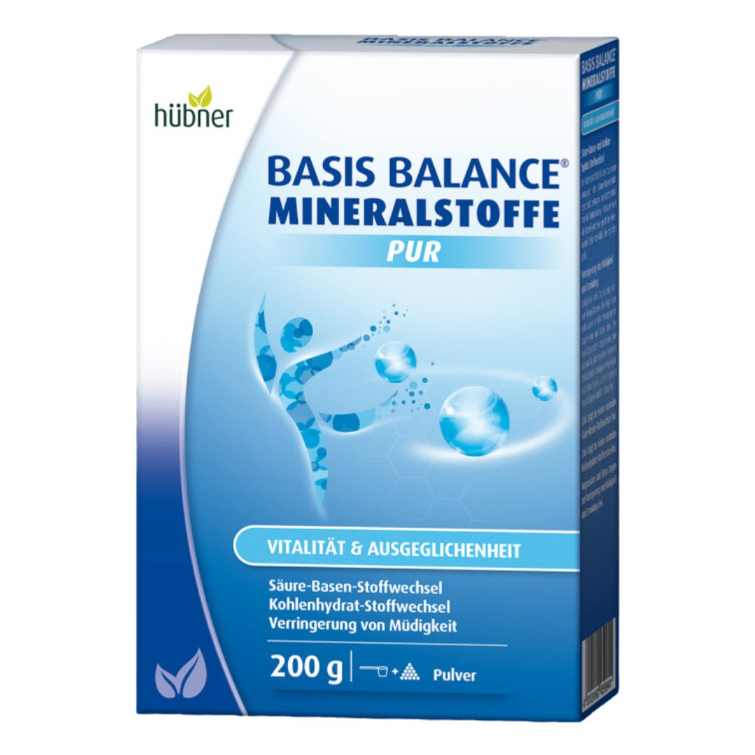 BASIS BALANCE® MINERALSTOFFE PUR Pulver von Hübner