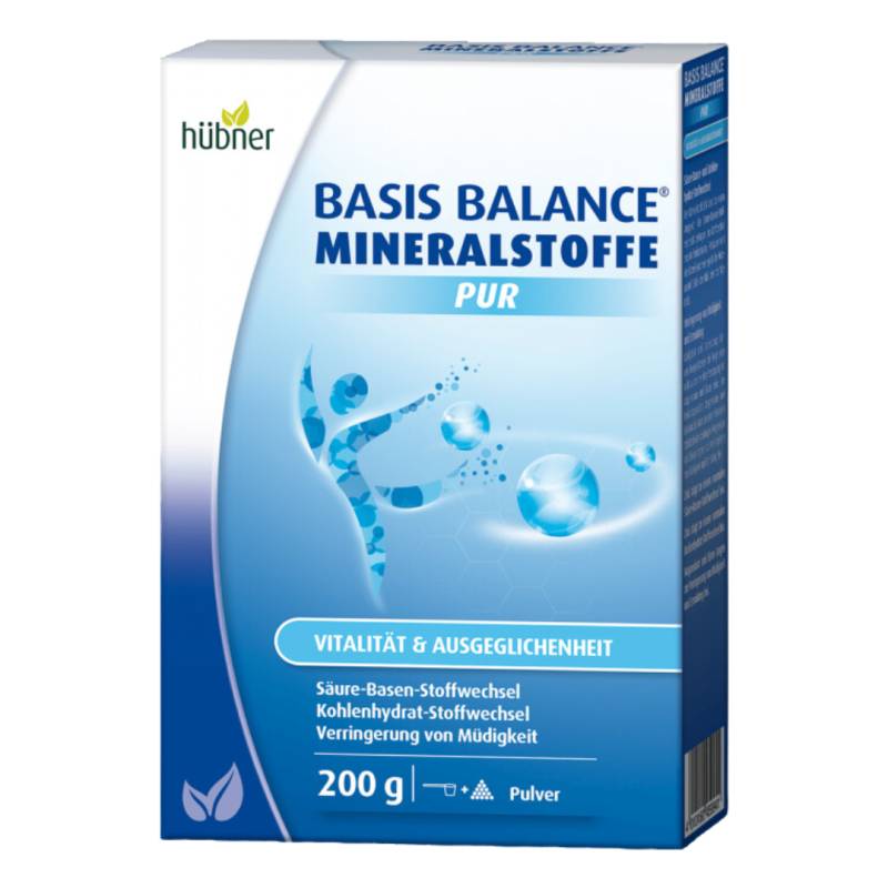 BASIS BALANCE® MINERALSTOFFE PUR Pulver von Hübner