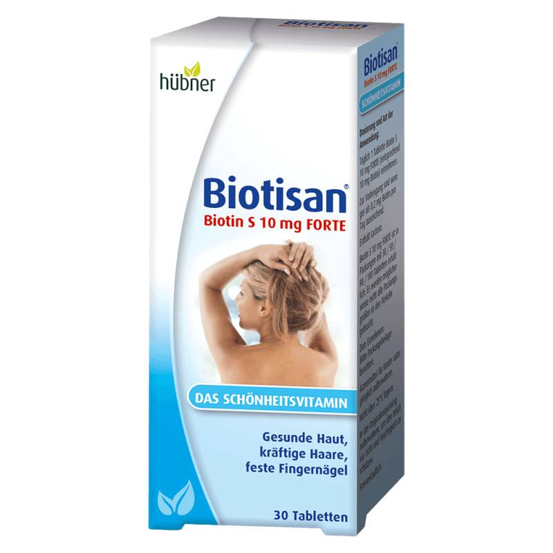 BIOTISAN® Biotin S 10mg FORTE von Hübner