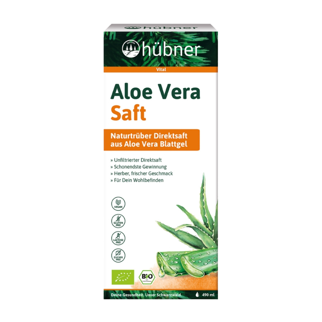 Bio Aloe Vera Pflanzensaft Bio Aloe Vera Pflanzensaft von Hübner