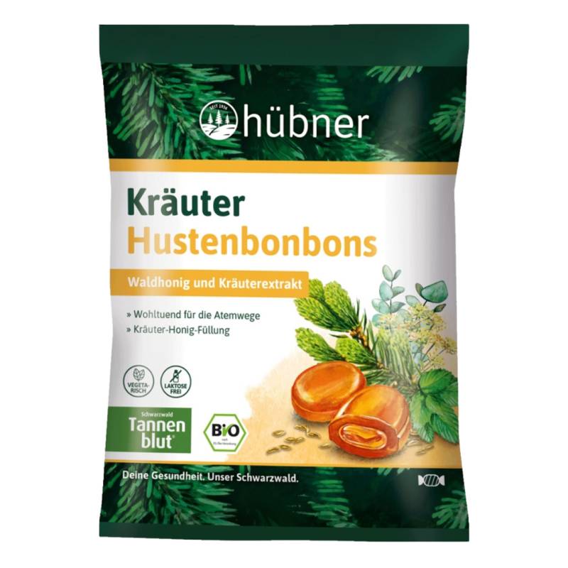 Bio Kräuter Hustenbonbons ehemals Tannenblut von Hübner