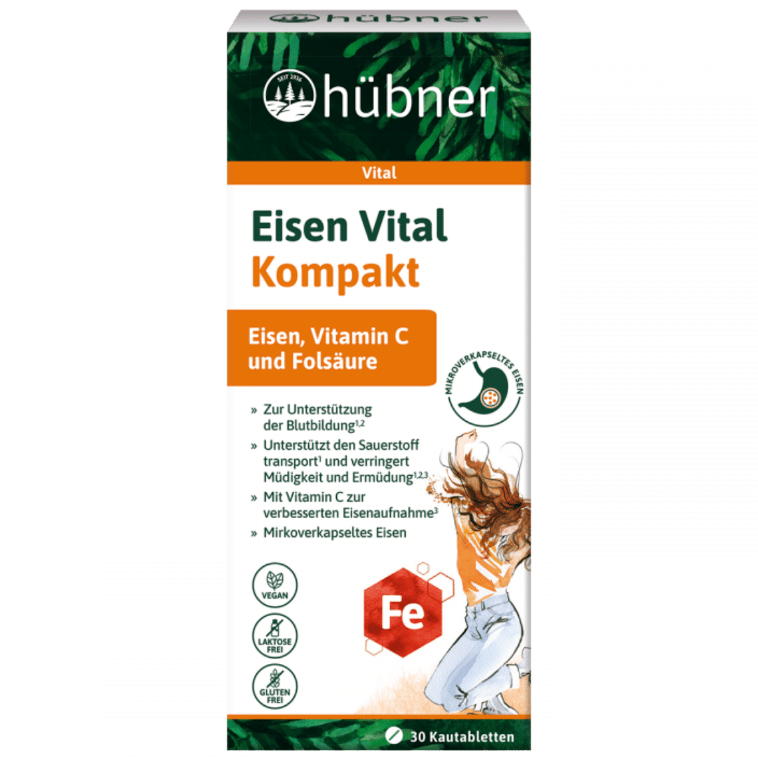 Eisen Vital® Kautabletten von Hübner