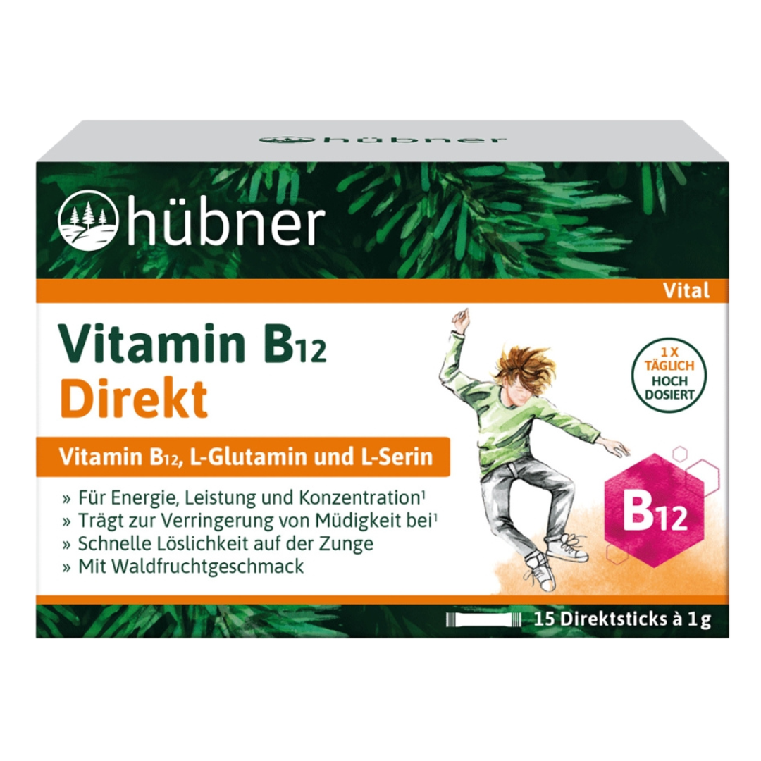 Vitamin B12 Direktsticks Vitamin B12 Direktsticks von Hübner