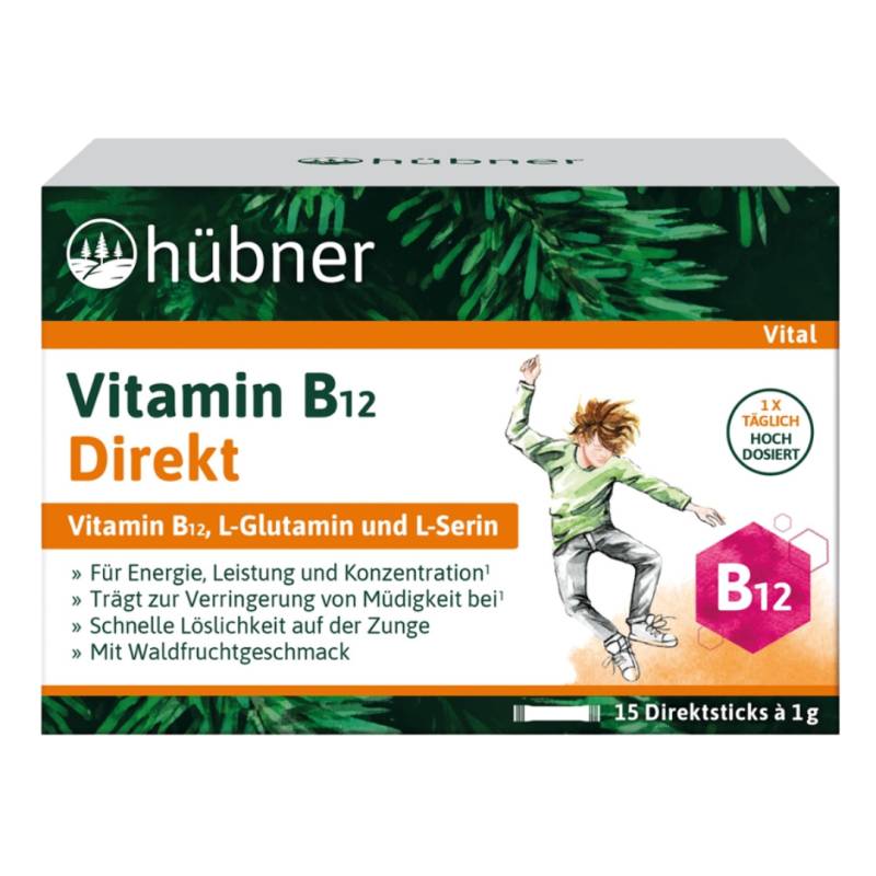 Vitamin B12 Direktsticks von Hübner