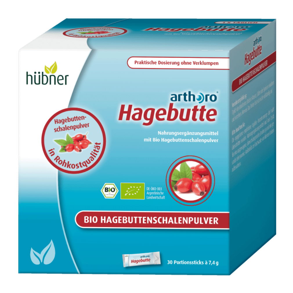arthoro Hagebutte BIO Portionssticks arthoro Hagebutte BIO Portionssticks von Hübner