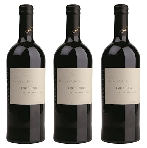 3x 0,75l - Huerta de Albalá - Taberner No. 1 - Tierra de Cádiz D.O. - Spanien - Rotwein trocken von Huerta de Albalá