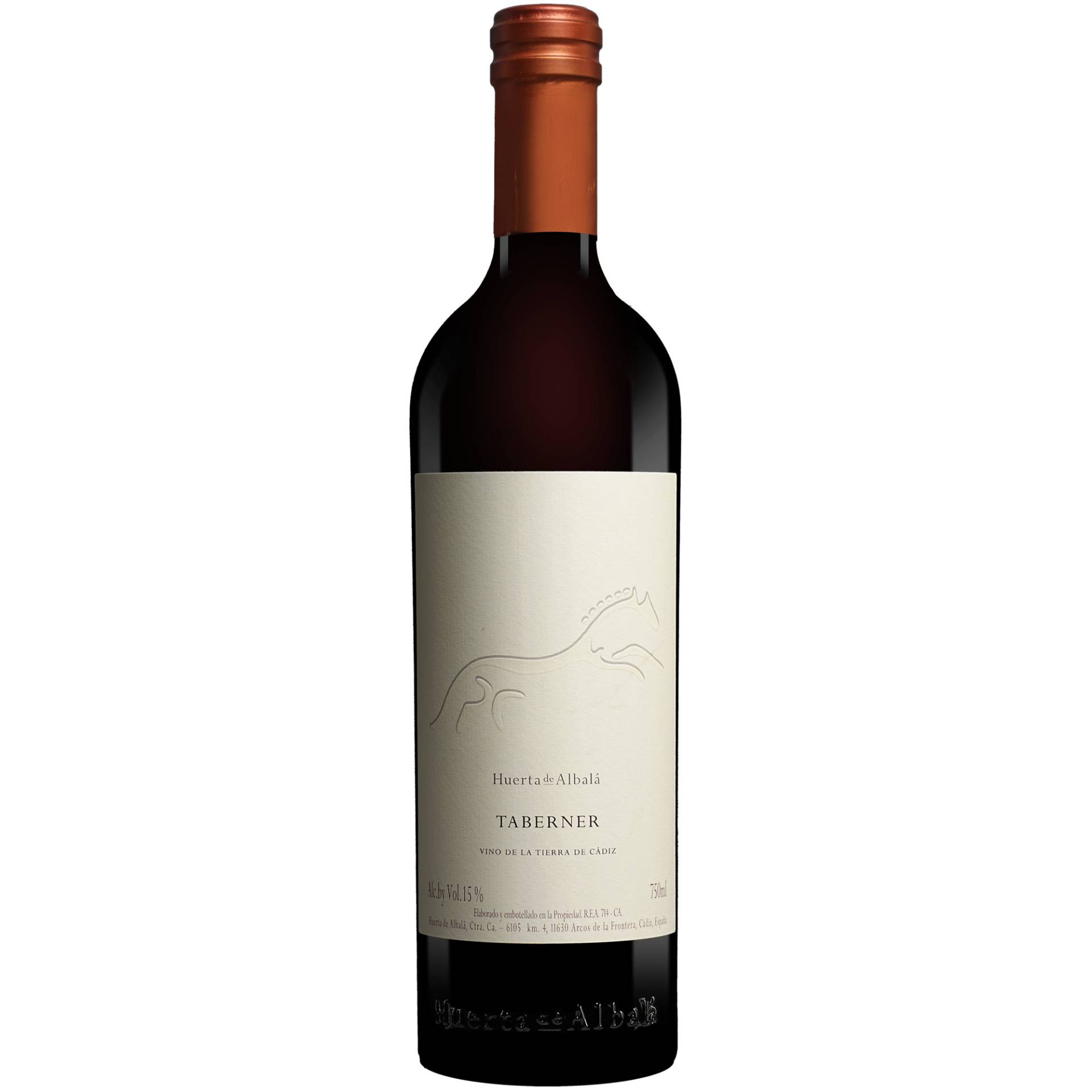 Taberner 2019  0.75L 15% Vol. Rotwein Trocken aus Spanien von Huerta de Albalá
