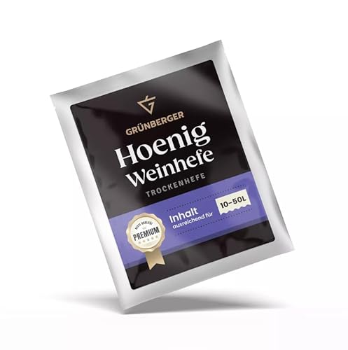 Grünberger Honigweinhefe Trockenhefe für 10-50l Met Honig Wein Hefe Grunberger Grünberger Honigweinhefe Trockenhefe für 10-50l Met Honig Wein Hefe Grunberger von Hugbert