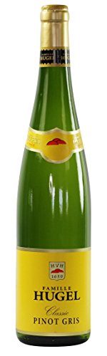 Hugel et Fils Pinot Gris Classic AOC Alsace 2022 trocken (1 x 0,75L Flasche) von Hugel et Fils