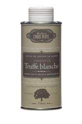 Huilerie Croix Verte - Traubekernöl mit weißem Trüffelaroma (Huile de Pepins de Raisin aromatisée à la Truffe blanche) 250 ml von Huilerie Croix Verte