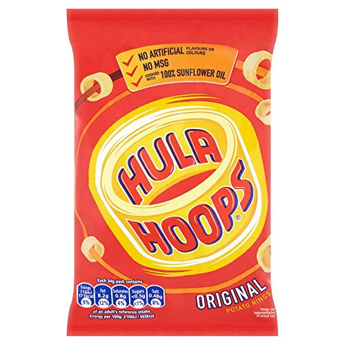Hula-Hoop-Reifen, 34 g, 32 Stück Hula-Hoop-Reifen, 34 g, 32 Stück von Hula Hoops