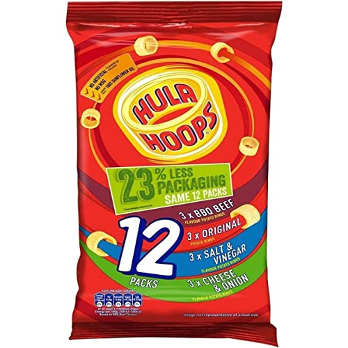 Hula Hoops Variety Pack, 24 g von Hula Hoops