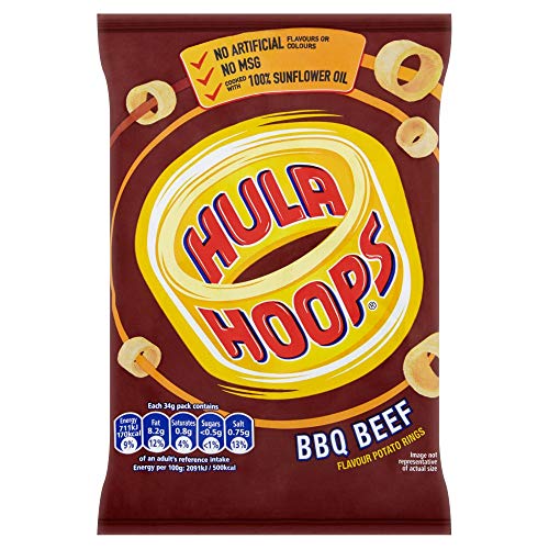 KP Hula Hoops BBQ Beef – Packungsgröße = 32 x 34 g KP Hula Hoops BBQ Beef – Packungsgröße = 32 x 34 g von Hula Hoops
