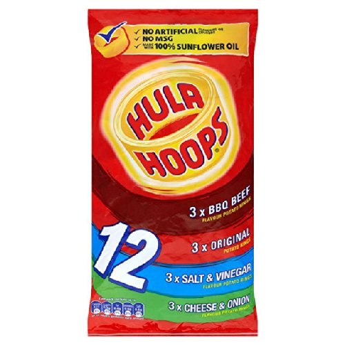 Verschiedene Hula Hoops 12 x 24g Verschiedene Hula Hoops 12 x 24g von Hula Hoops