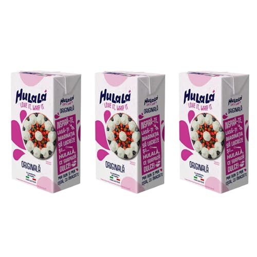3x Hulalà Panna da montare zuccherata gesüßtes Süßwarenprodukt Sahne zu montierendes 500ml laktosefrei und frei von gehärtetem Fett Italienisches Produkt basierend auf pflanzlichen Fetten 3x Hulalà Panna da montare zuccherata gesüßtes Süßwarenprodukt Sahne zu montierendes 500ml laktosefrei und frei von gehärtetem Fett Italienisches Produkt basierend auf pflanzlichen Fetten von Hulalà