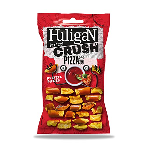 HuligaN Brezel-Crush - Fertig-Snack, aromatisiert in Pizzasauce, 18 x 65 g HuligaN Brezel-Crush - Fertig-Snack, aromatisiert in Pizzasauce, 18 x 65 g von HuligaN