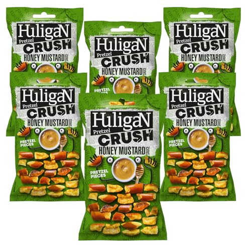 Huligan Brezel Stücke Honig Senf 65g 6 Stück von Huligan