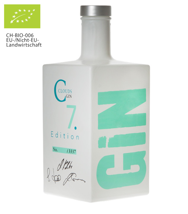 Humbel Clouds Gin Bio Limited Edition (48 % vol., 0,7 Liter) von Humbel Spezialitätenbrennerei