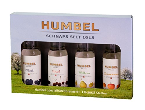 Humbel Bio Probierpaket Knospe 0,08 Liter 40% Vol. von Humbel