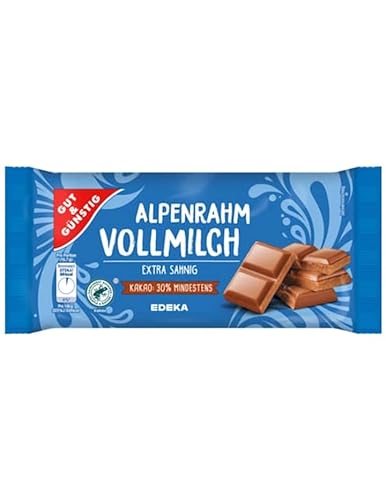 Hunde Gut & Günstig Tafel Schokolade Alpenvollmilch 100g | Kakao aus nachhaltigem Anbau | Milchschokolade, Vollmilchschokolade von Hunde