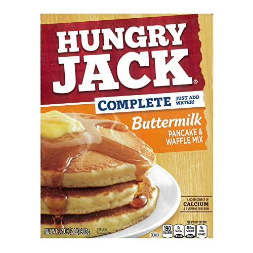 Hungry Jack Pancake & Waffle Mix Complete Buttermilch, 907 g Hungry Jack Pancake & Waffle Mix Complete Buttermilch, 907 g von Hungry Jack