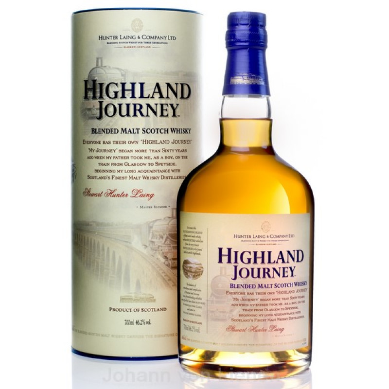 Highland Journey Blended Malt 0,7 L 46,2%vol von Hunter Laing Company Ltd.