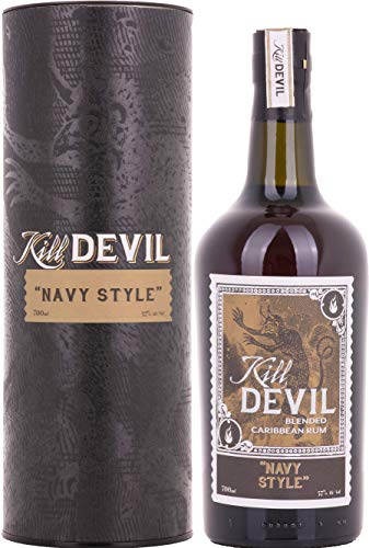 Hunter Laing Kill Devil NAVY STYLE Blended Caribbean Rum (1 x 0.7 l) von Hunter Laing