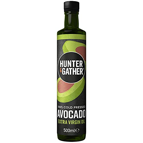 Natives Avocado-Öl Extra | Kalt gepresst, nicht raffiniert | 100% Natürliches Vielseitiges Avocadoöl | Ohne Zucker-, Gluten oder Milchprodukte (500 ml) Natives Avocado-Öl Extra | Kalt gepresst, nicht raffiniert | 100% Natürliches Vielseitiges Avocadoöl | Ohne Zucker-, Gluten oder Milchprodukte (500 ml) von Hunter & Gather