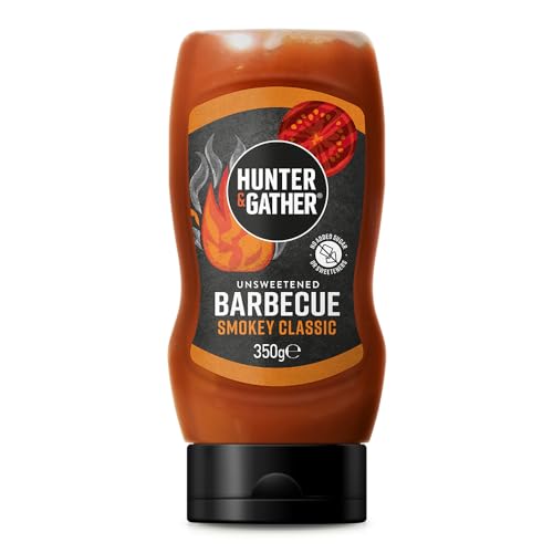 Ungesüsster, Barbecue-Sauce 350g | Keto, Paleo, Low Carb & Vegan freundlich | Frei von zugesetztem Zucker und Süßungsmitteln mit Salz aus der Salt Range Pakistan I Samenölfrei Ungesüsster, Barbecue-Sauce 350g | Keto, Paleo, Low Carb & Vegan freundlich | Frei von zugesetztem Zucker und Süßungsmitteln mit Salz aus der Salt Range Pakistan I Samenölfrei von Hunter & Gather
