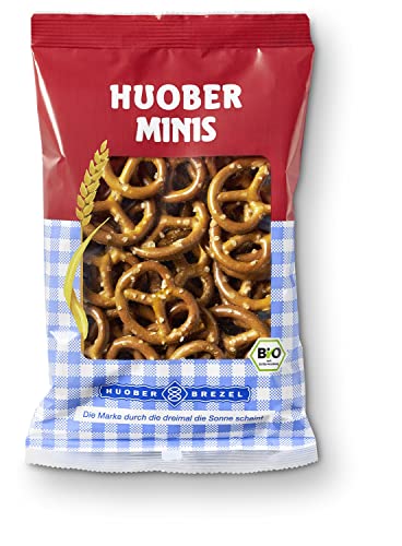 Huober Minis, Bio Mini Brezeln, 20 Packungen x 40g Huober Minis, Bio Mini Brezeln, 20 Packungen x 40g von Huober