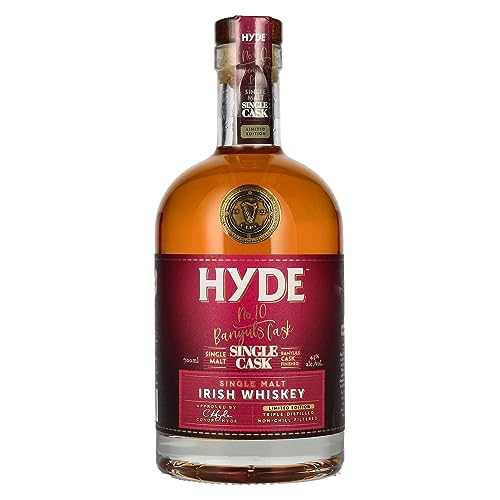 Hyde No.10 BANYULS SINGLE CASK Single Malt Irish Whiskey Limited Edition 43% Vol. 0,7l von Hyde Whiskey