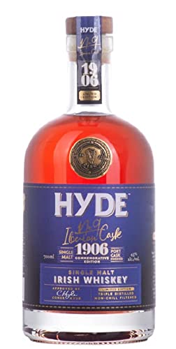 Hyde Whiskey No.9 IBERIAN CASK 1906 Single Malt Irish Whiskey Commemorative Edition 43% Volume 0,7l Whisky von Hyde