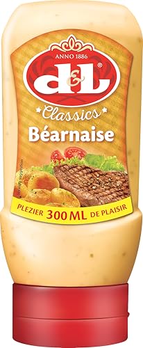 D&L Classics Bearnaise Sauce - 2x 300ml – cremige Soße, französischer Klassiker Béarnaise Sauce von Devos & Lemmens, traditionelle Soße perfekt zu Fleisch,- und Fischgerichten oder zu Gemüse von Hymor