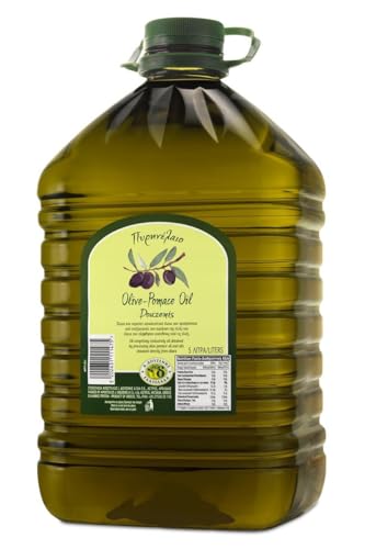 Douzenis Olivenöl Pomace | 4x 5L Behälter | ideales Bratöl aus Griechenland | Perfekt zum Braten & Frittieren | mild im Geschmack | Rauchpunkt 240° Douzenis Olivenöl Pomace | 4x 5L Behälter | ideales Bratöl aus Griechenland | Perfekt zum Braten & Frittieren | mild im Geschmack | Rauchpunkt 240° von Hymor